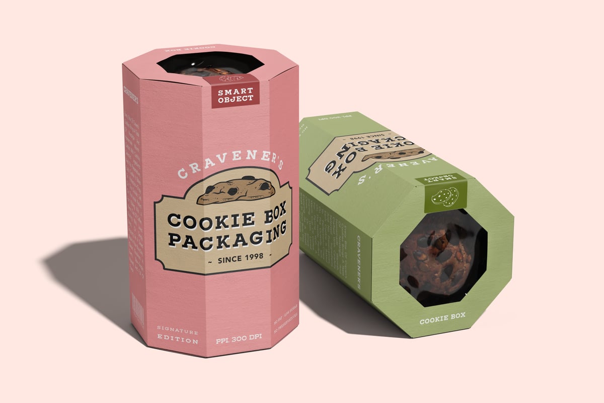 饼干盒样机 (PSD)