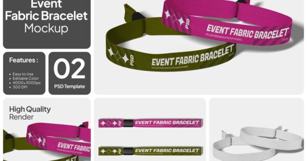 活动面料手镯模型