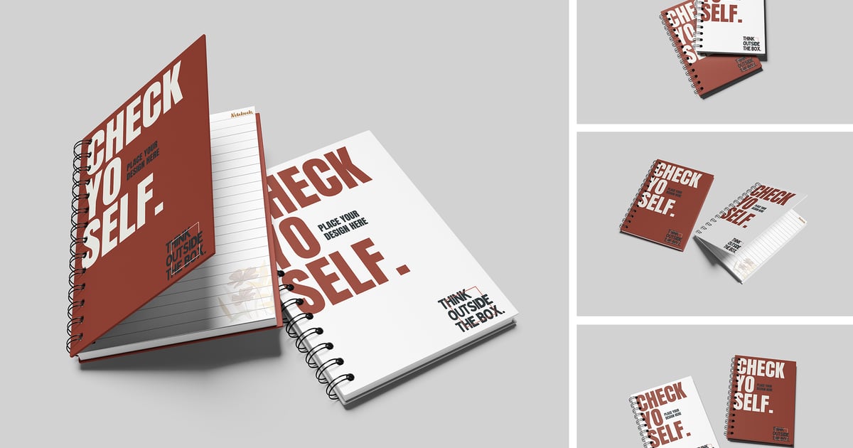 A5螺旋笔记本模型