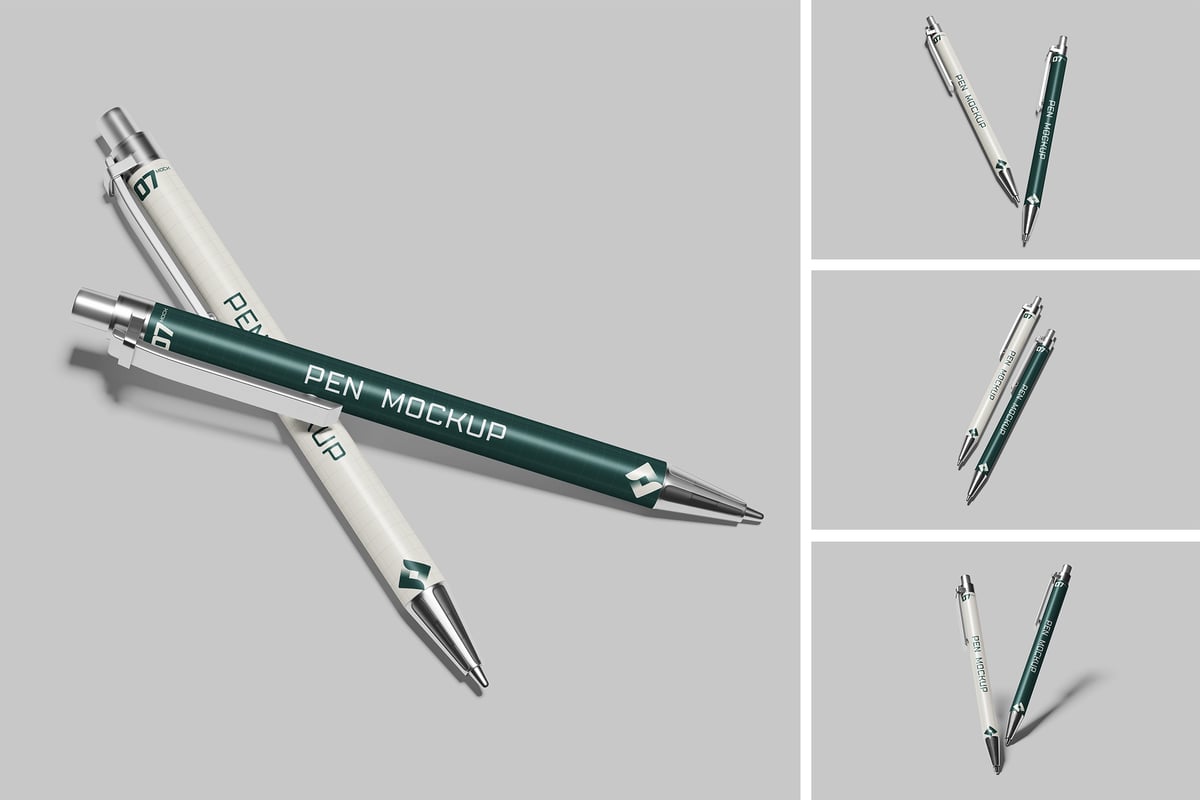 笔模型样机 (PSD,PDF)
