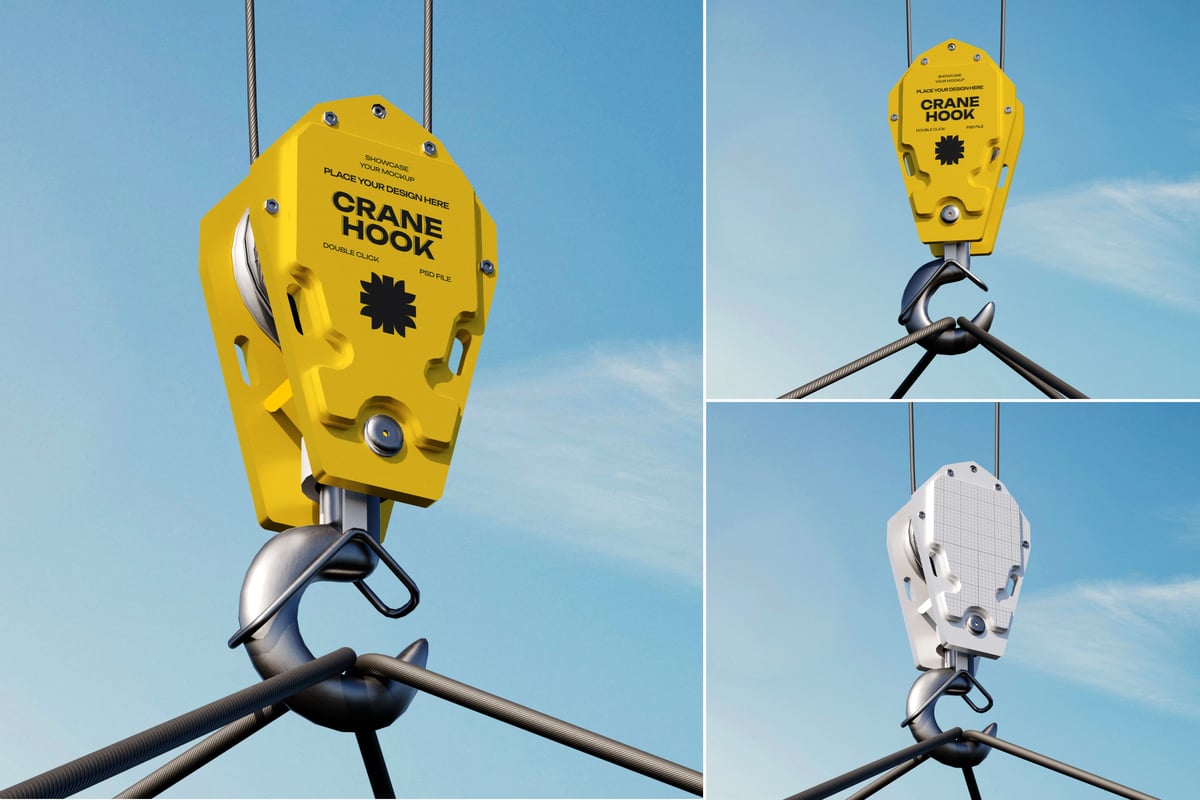 建筑起重机钩模型样机 (PSD)