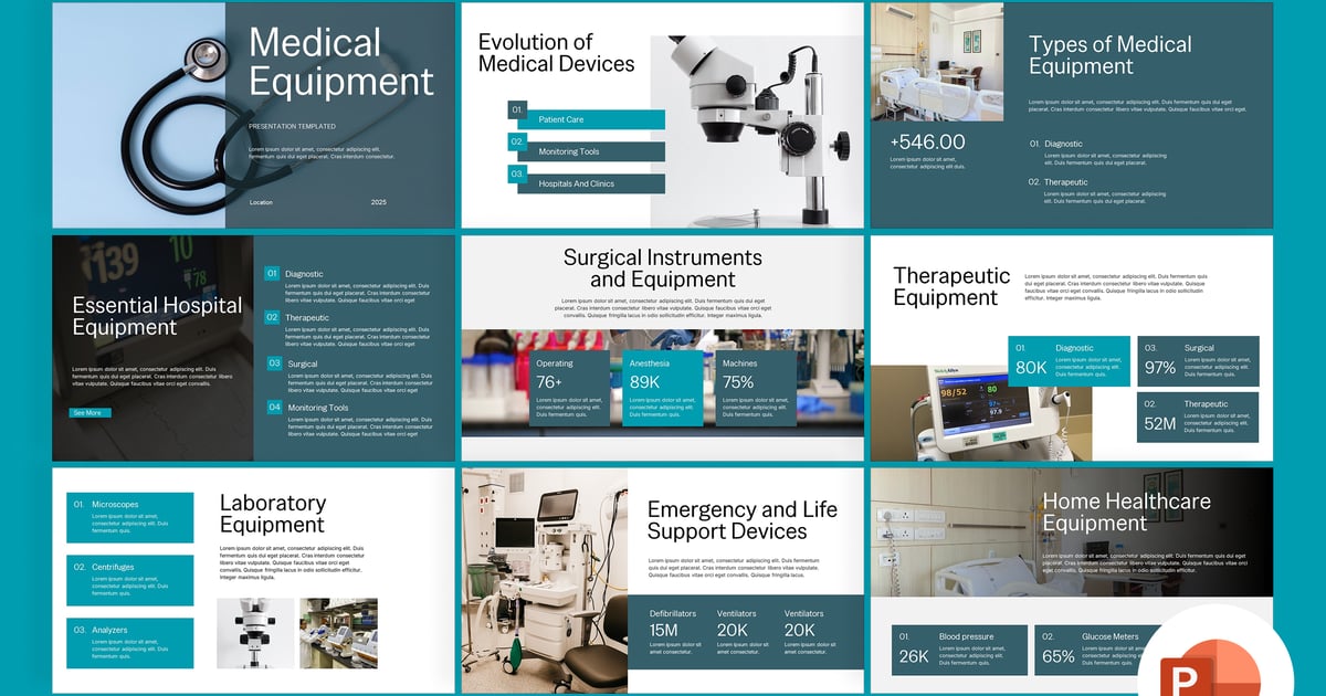 医疗设备 PowerPoint