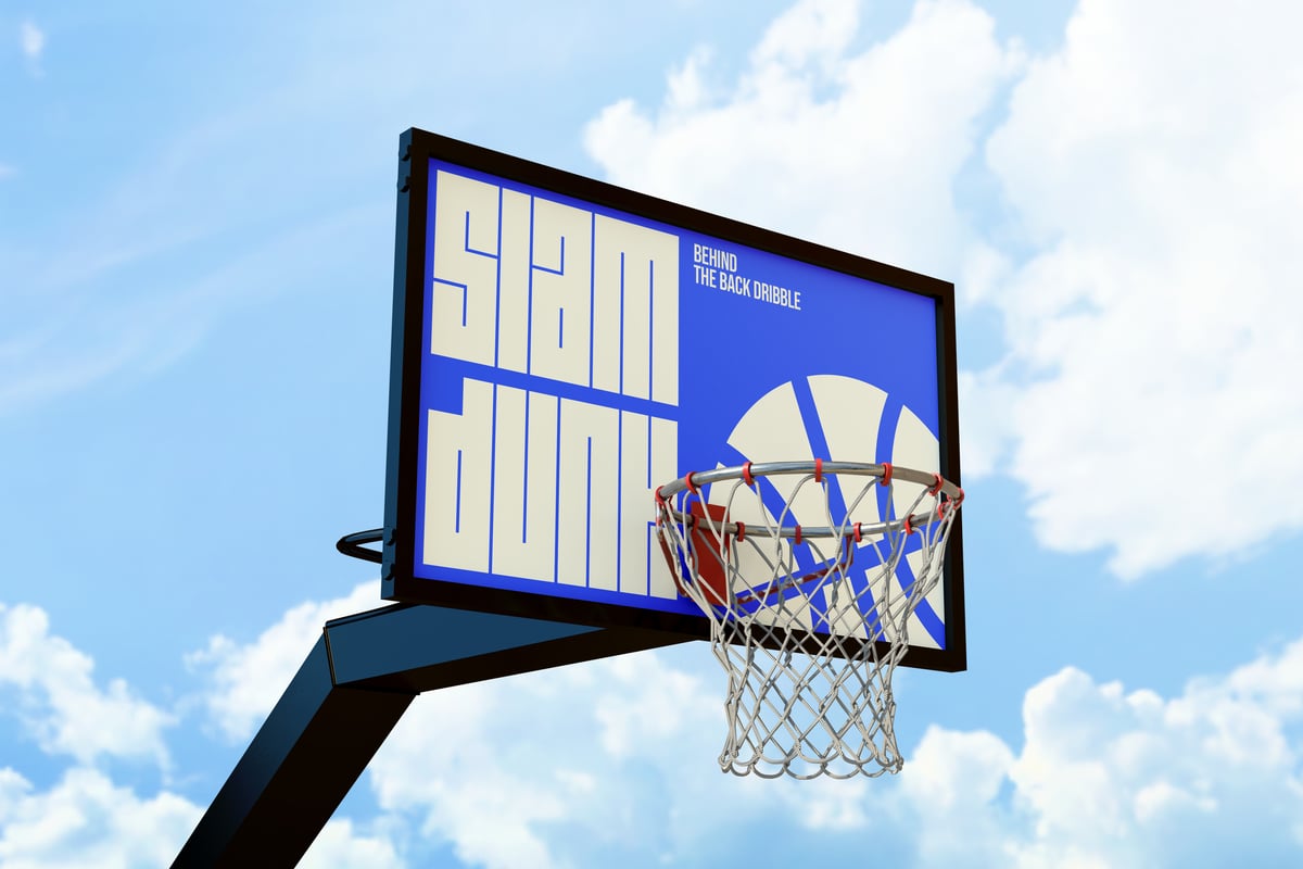 篮球篮板箍模型样机 (PSD)