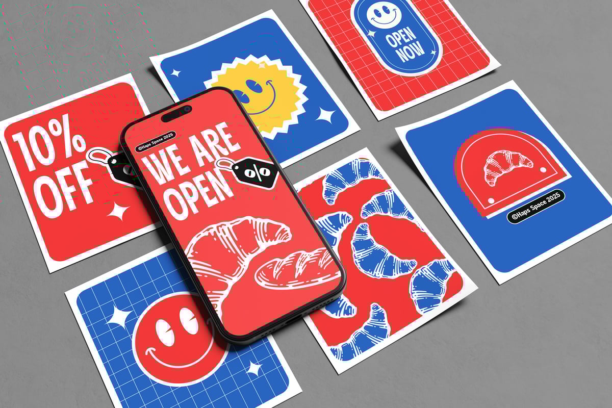 INS手机文章模型样机 (PSD)