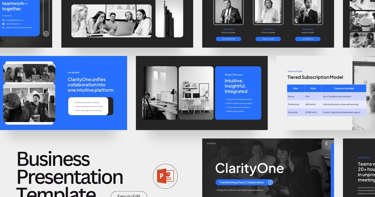 业务团队协作演示