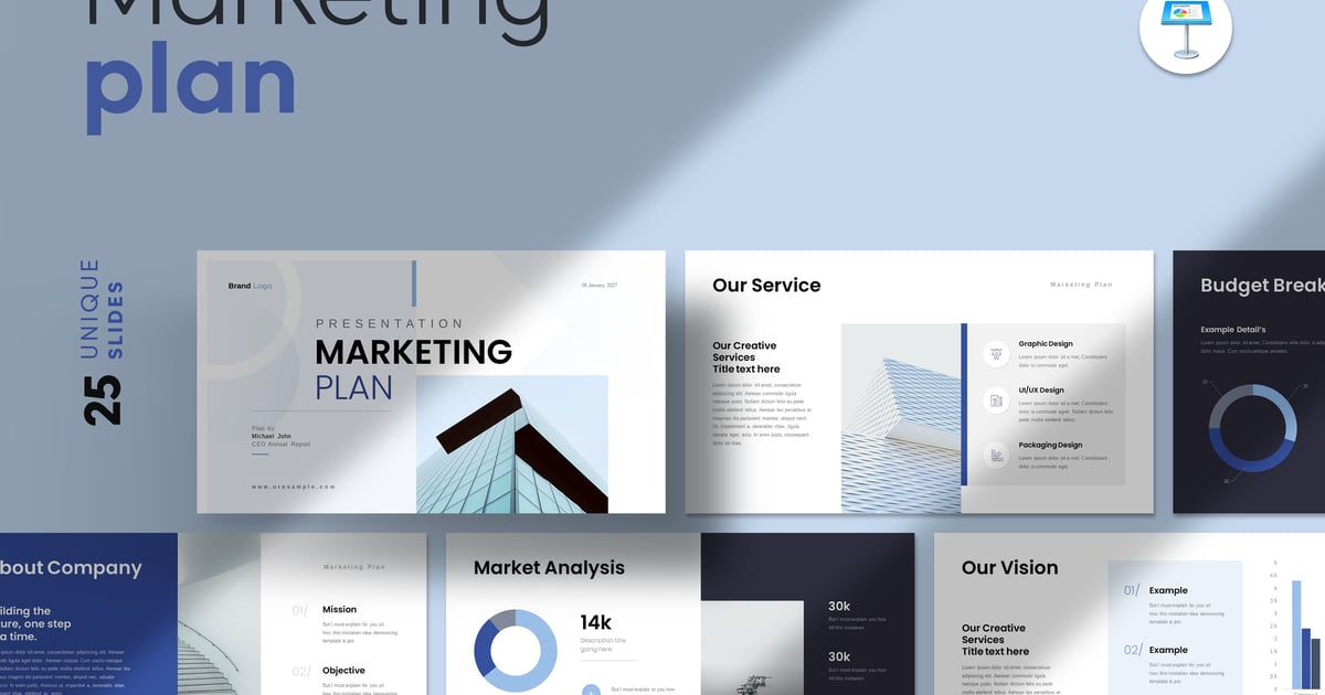 营销计划主题演讲设计