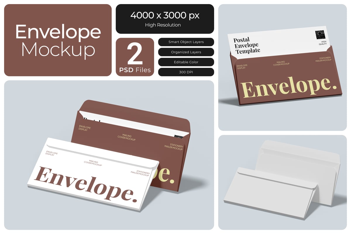 信封模型样机 (PSD)