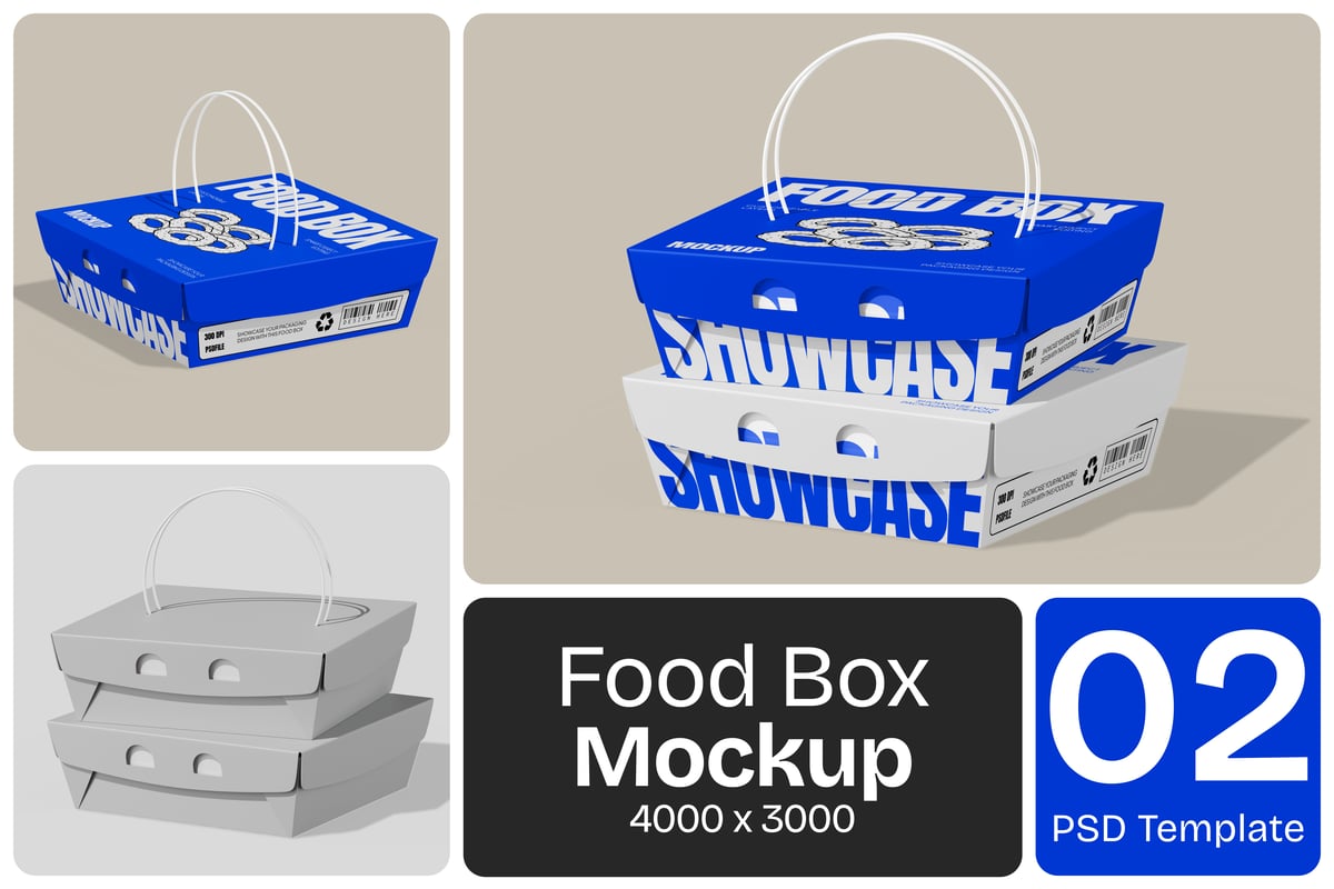 食物盒模型样机 (PSD)