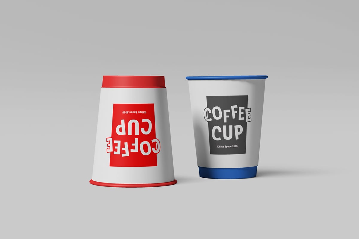 咖啡杯模型样机 (PSD)