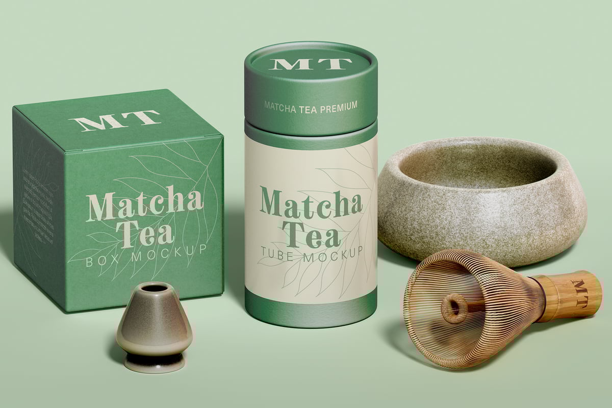 抹茶式的模型样机 (PSD,JPG)