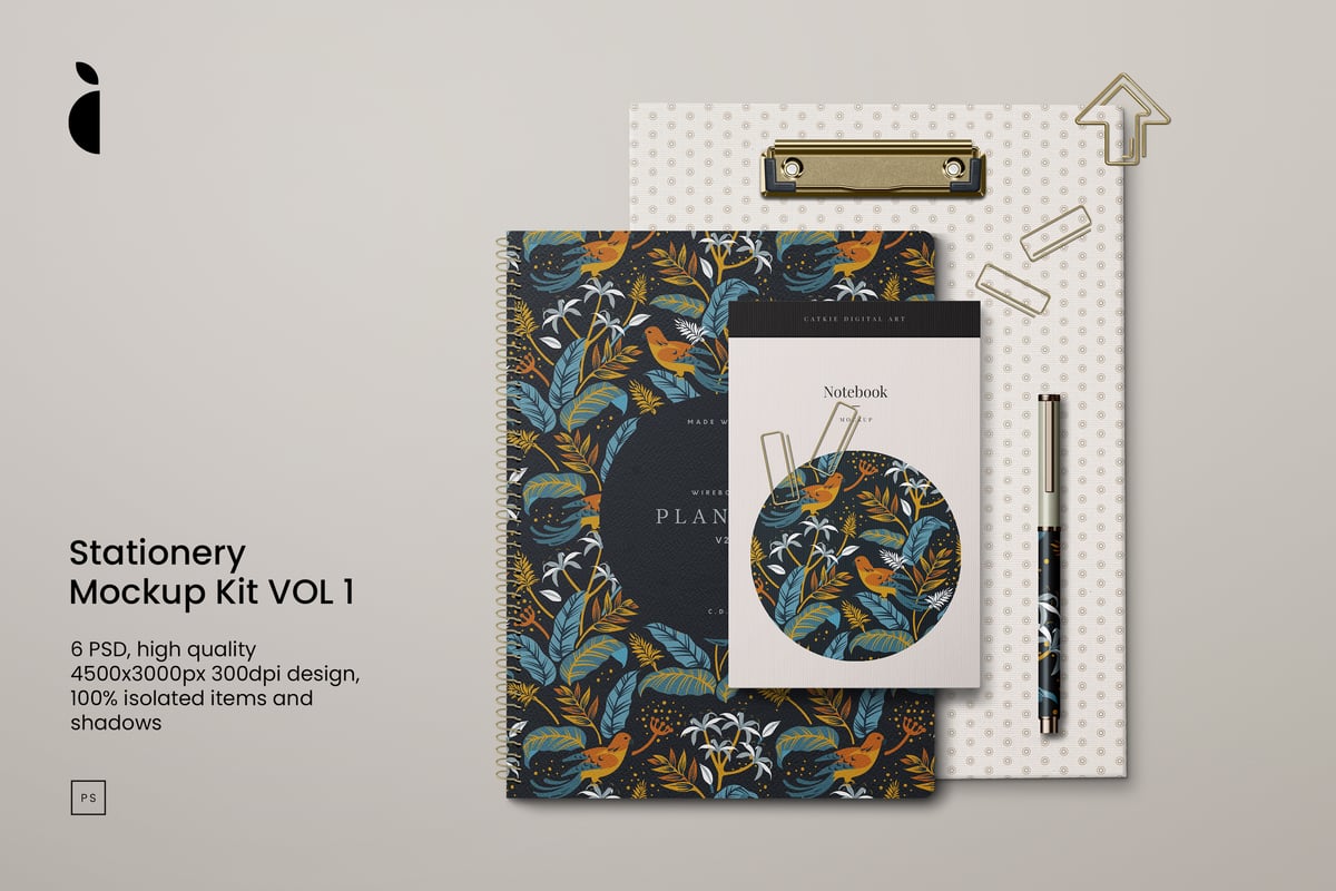 文具模型套件vol1样机 (PSD)