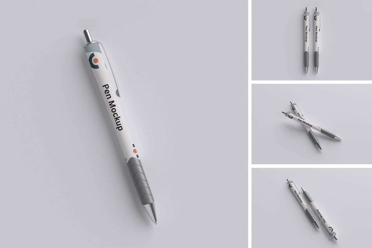 笔模型样机 (PSD,PDF)