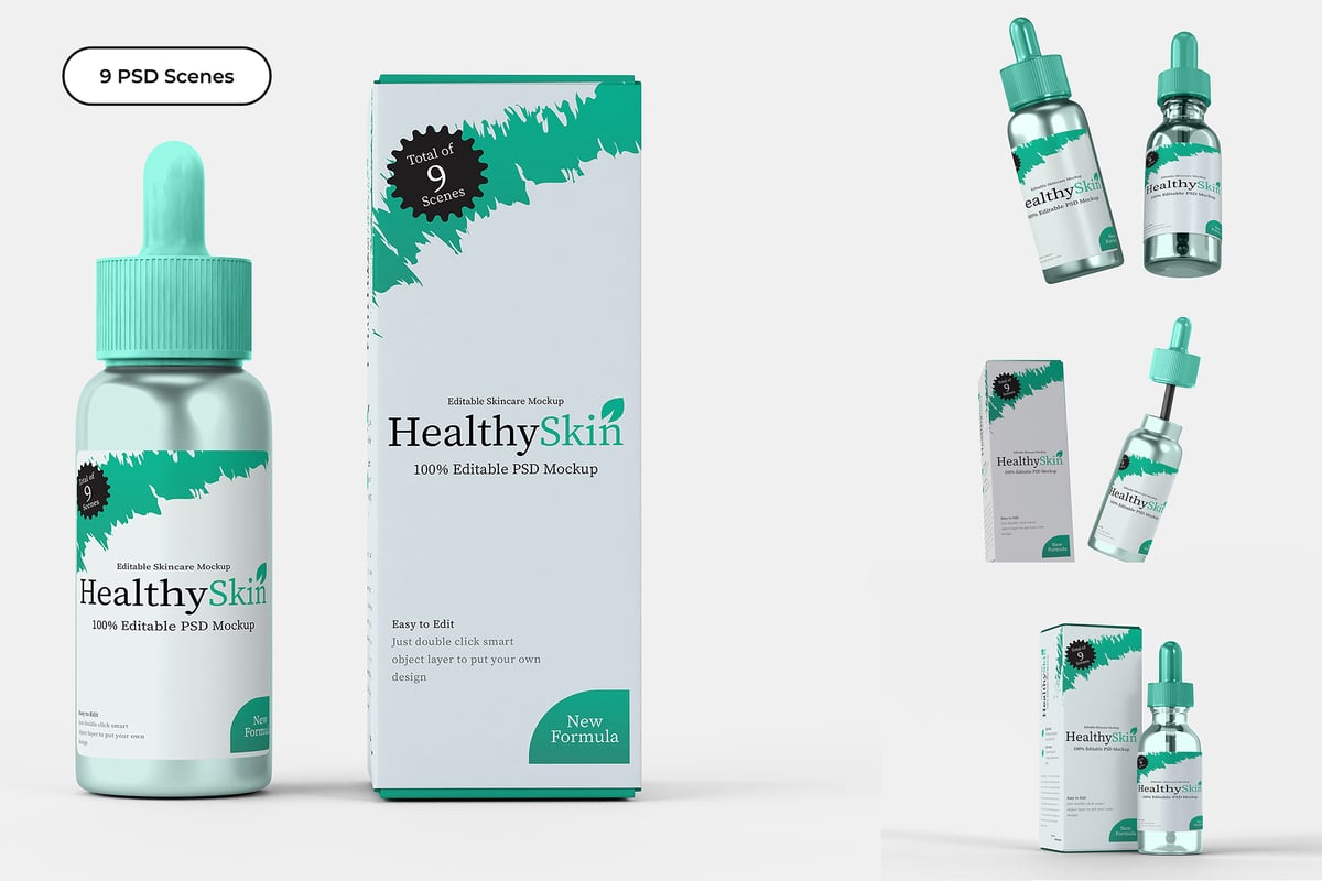 滴管瓶模型样机 (PSD)