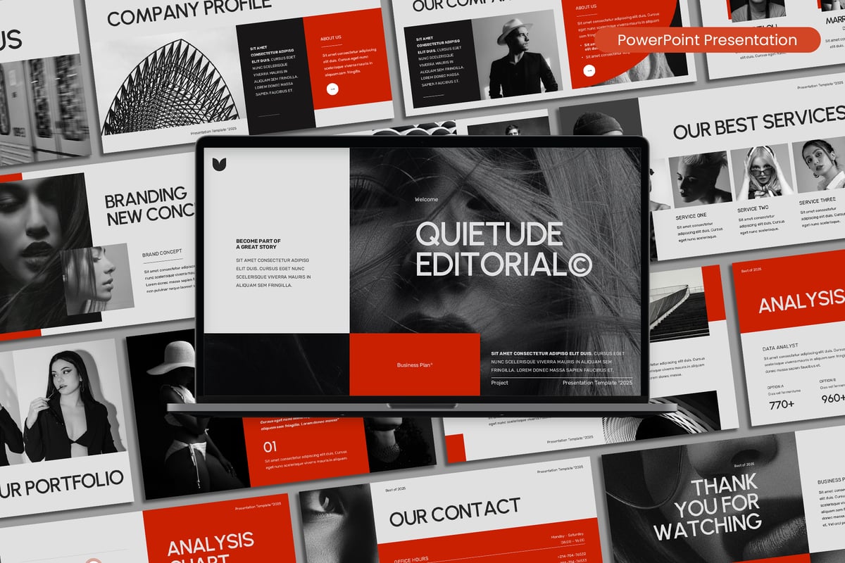 创意业务计划PPT模板 (PPTX,PPT)