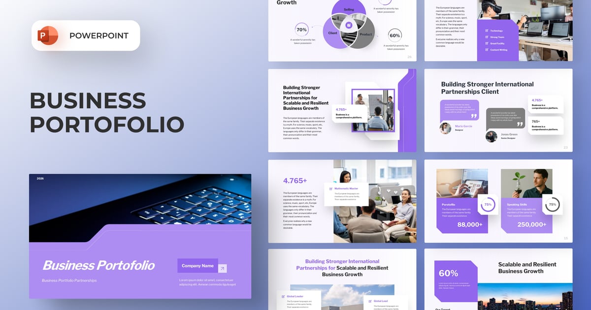 商业组合 PowerPoint