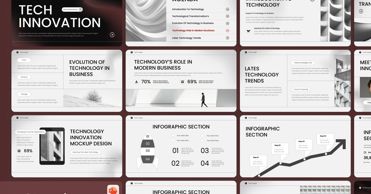 技术创新 – PowerPoint