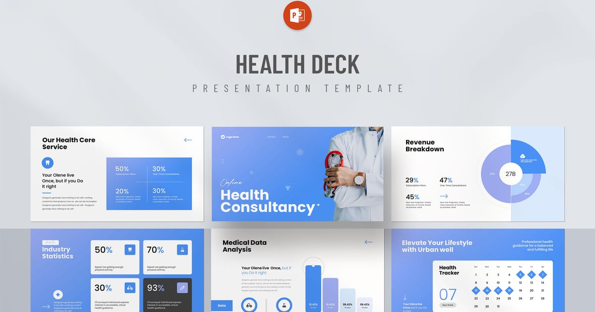 医疗 PowerPoint 演示文稿