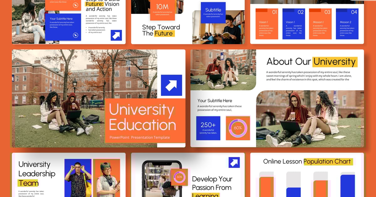 大学教育 – PowerPoint模板