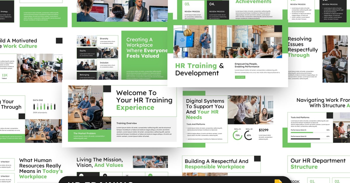 人力资源培训 Google 幻灯片