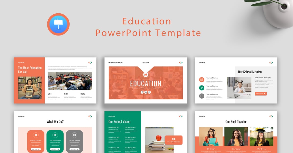 教育演示 Keynote 模板