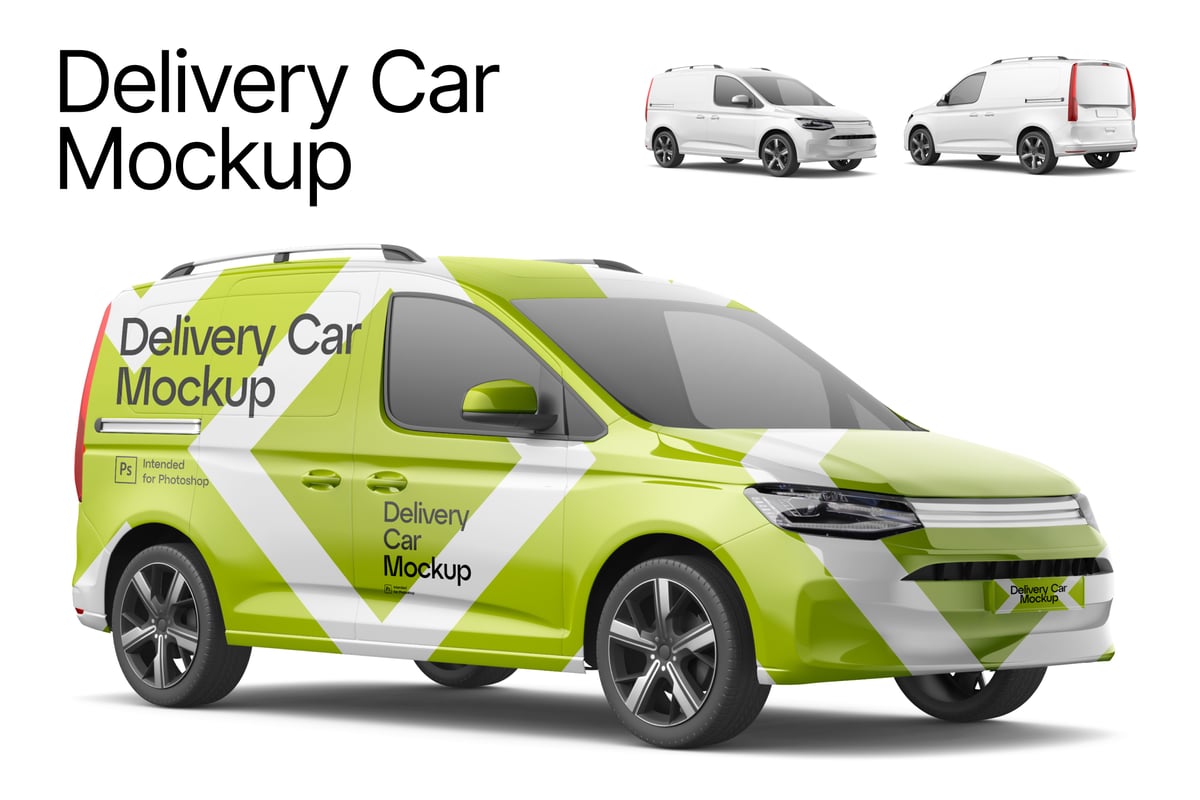 送货车模型样机 (PSD)