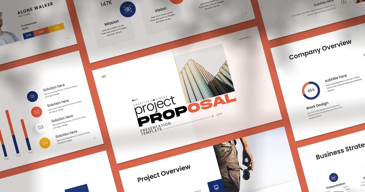 营销代理业务提案演示