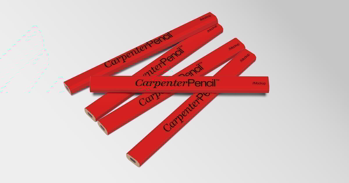 木匠铅笔模型001