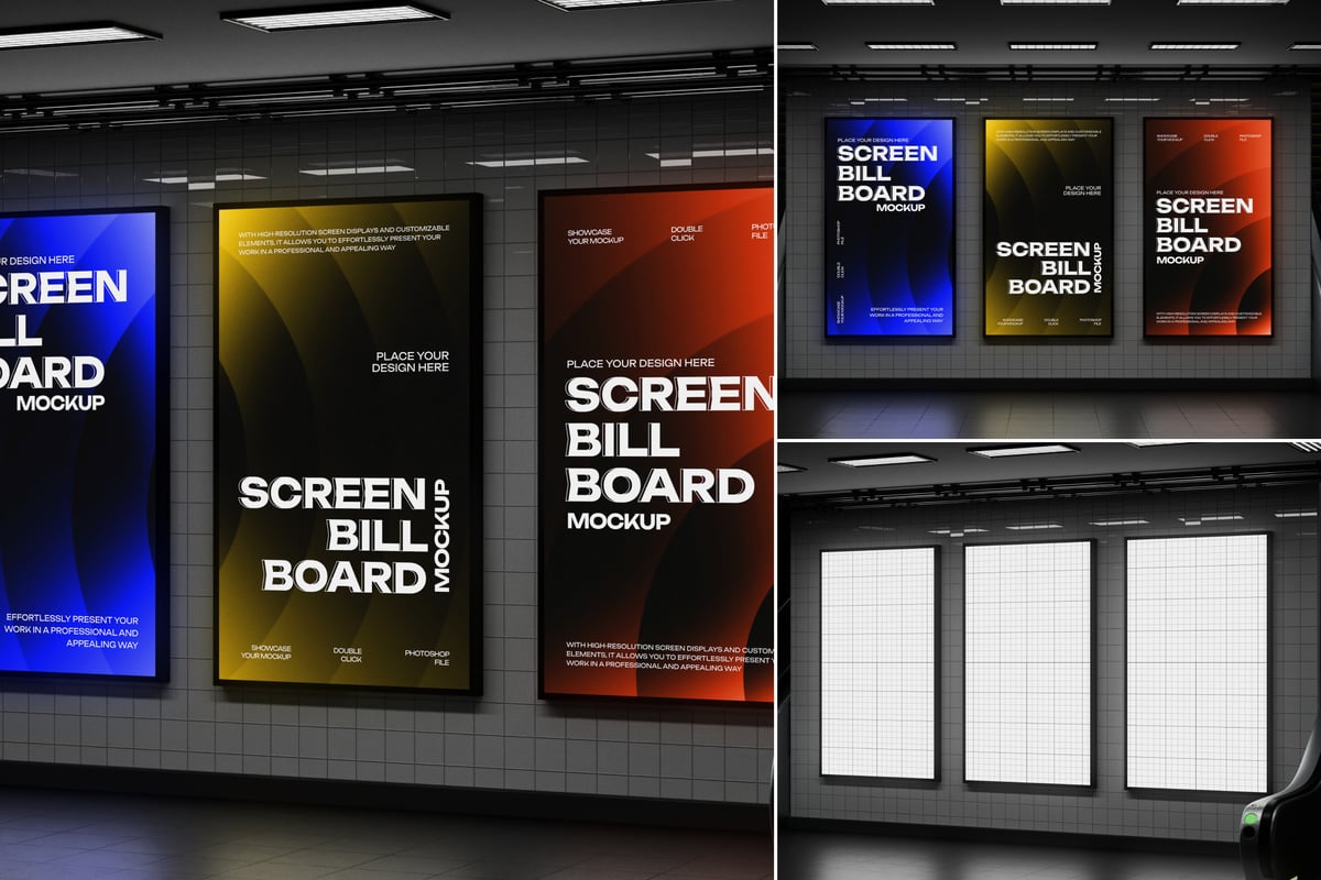 屏幕模型样机 (PSD)