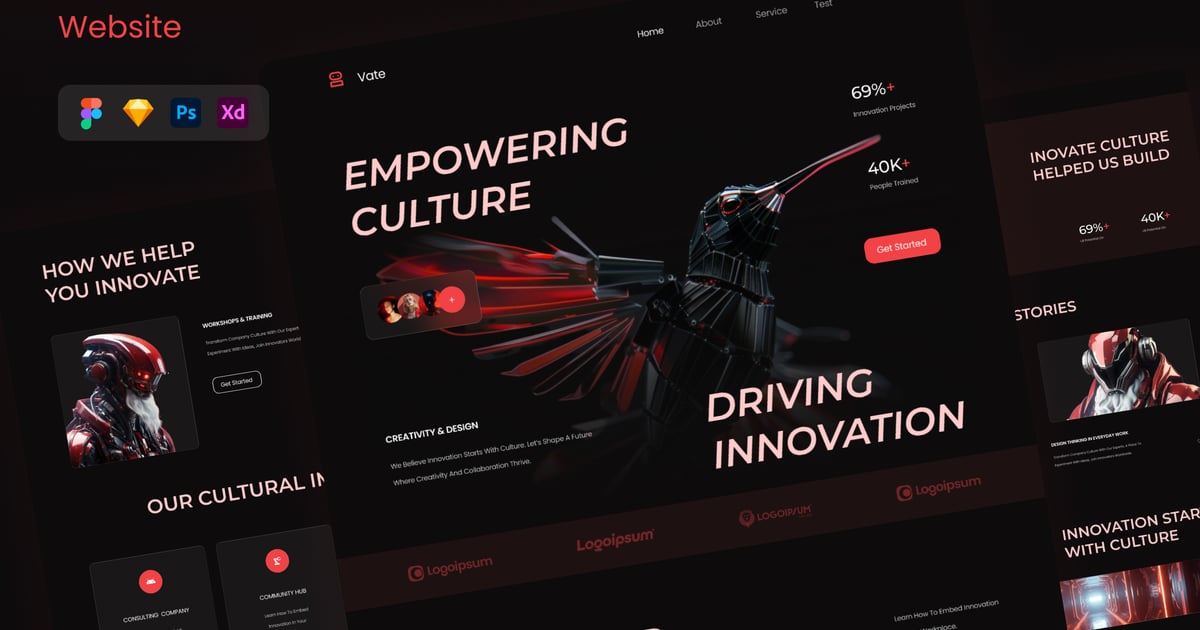 Vate – 创新与文化网站