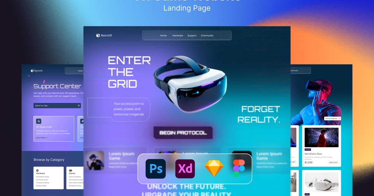 IB –虚拟现实游戏网站