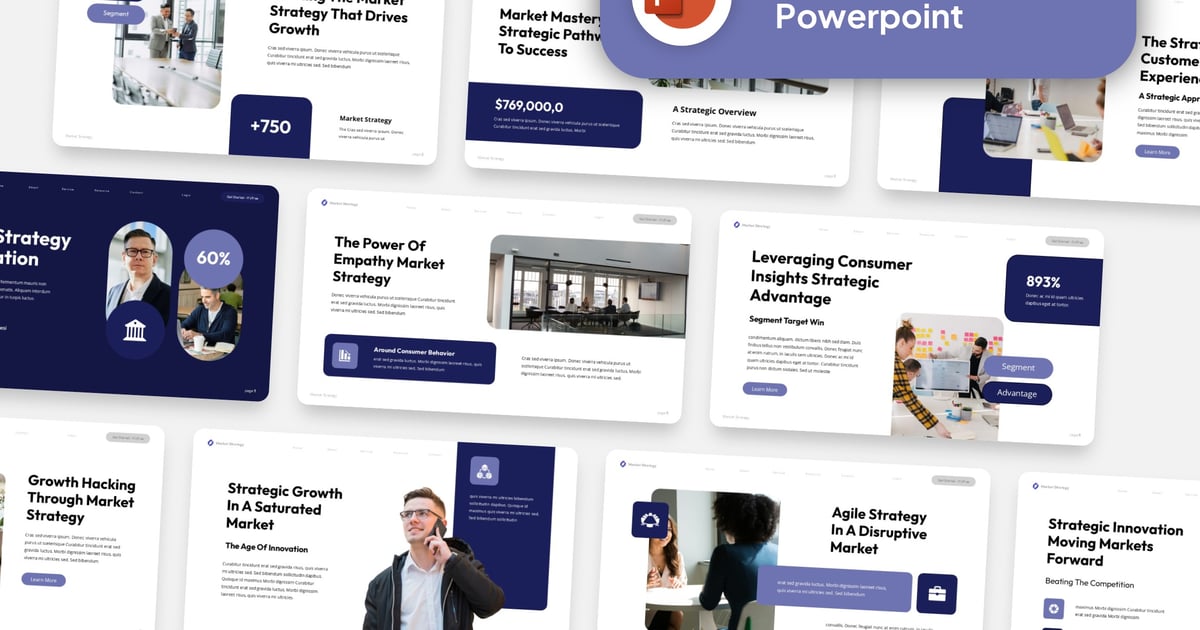 市场策略 PowerPoint 演示文稿