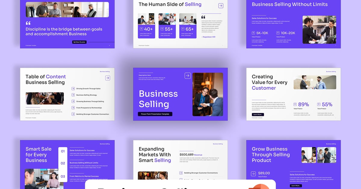 商务销售 PowerPoint