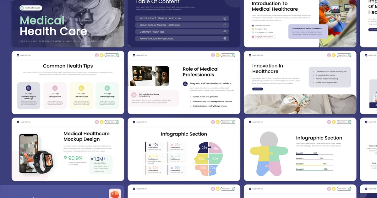 医疗保健 – PowerPoint