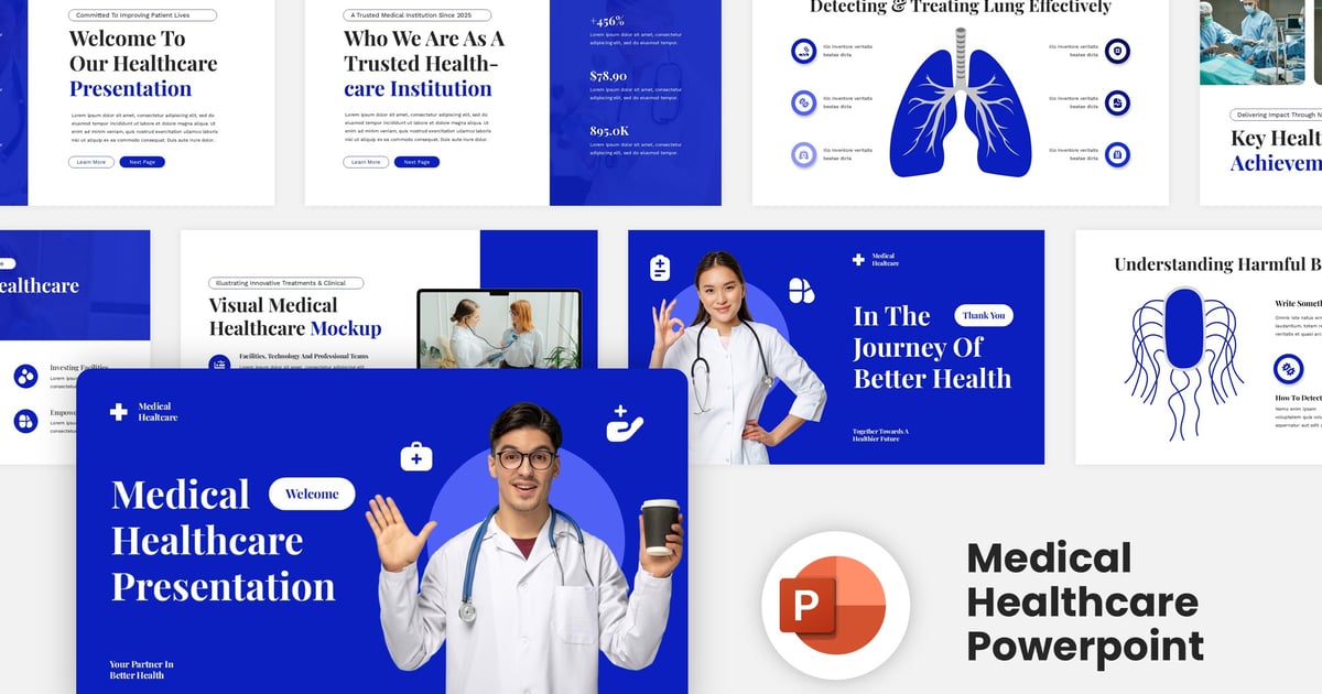 医疗保健 PowerPoint 演示文稿