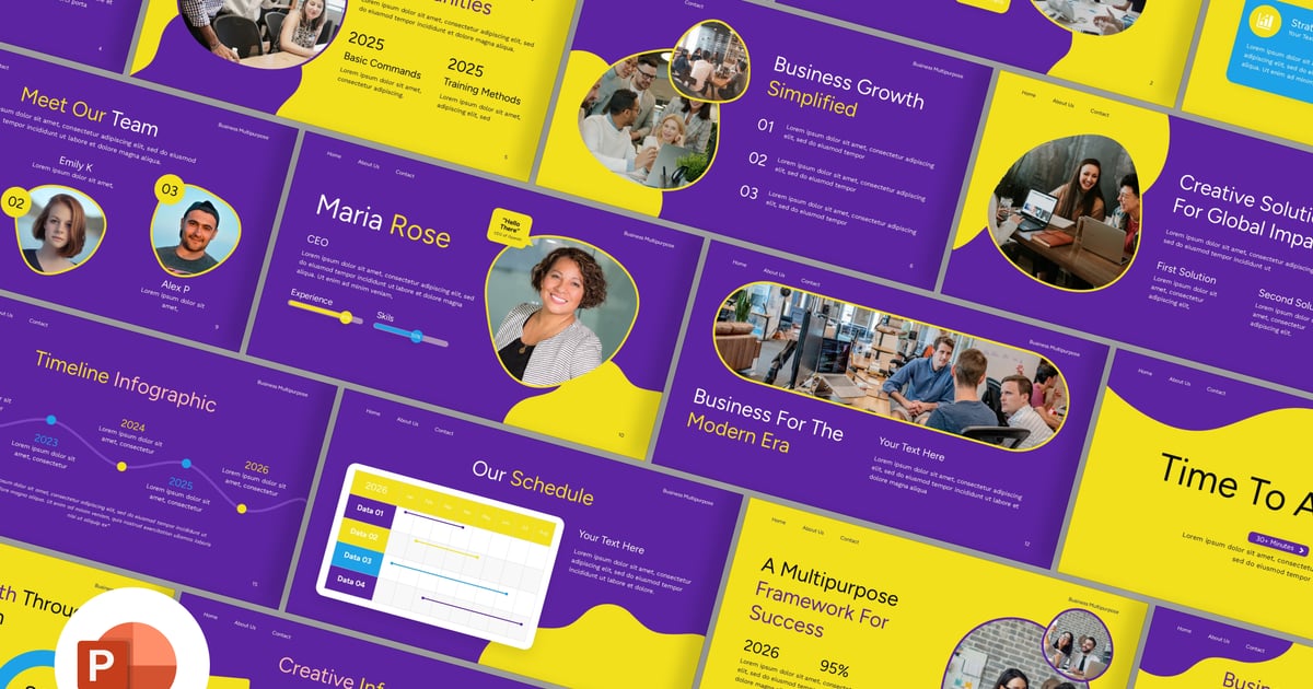 商务多用途 PowerPoint