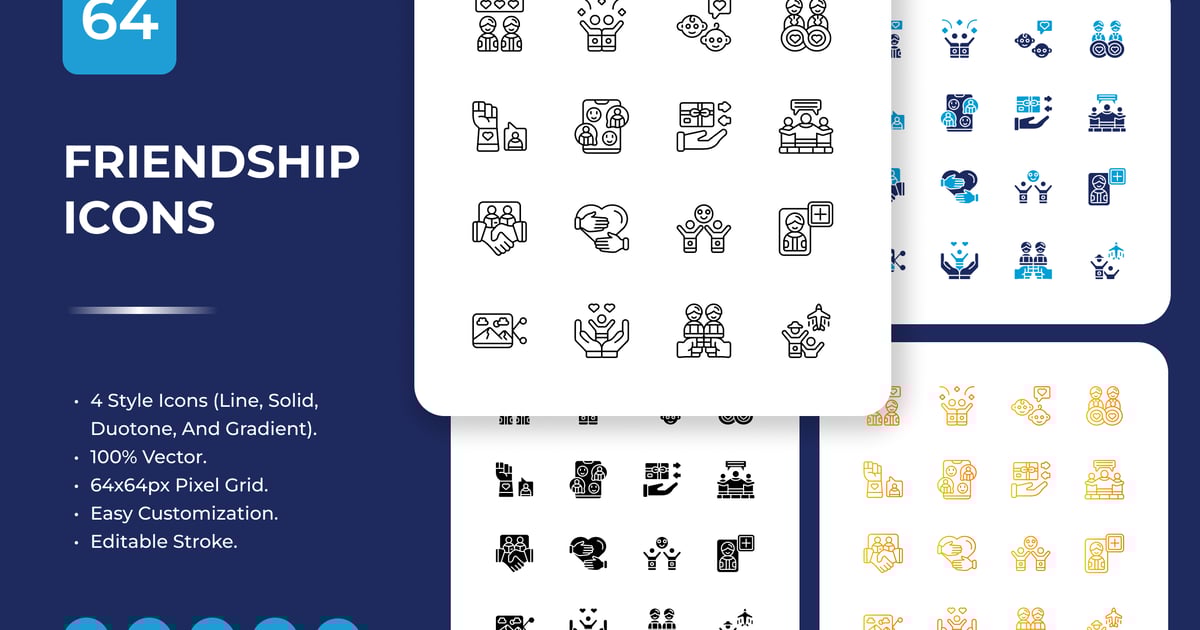 友谊图标包