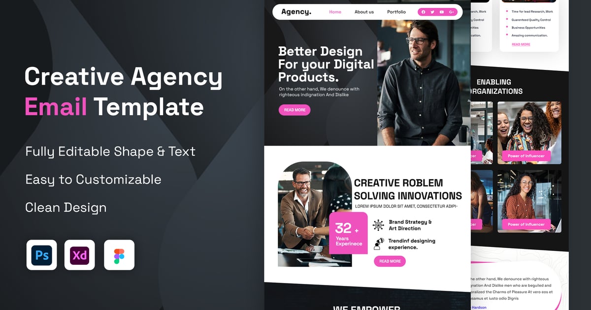 数字代理机构电子邮件模板