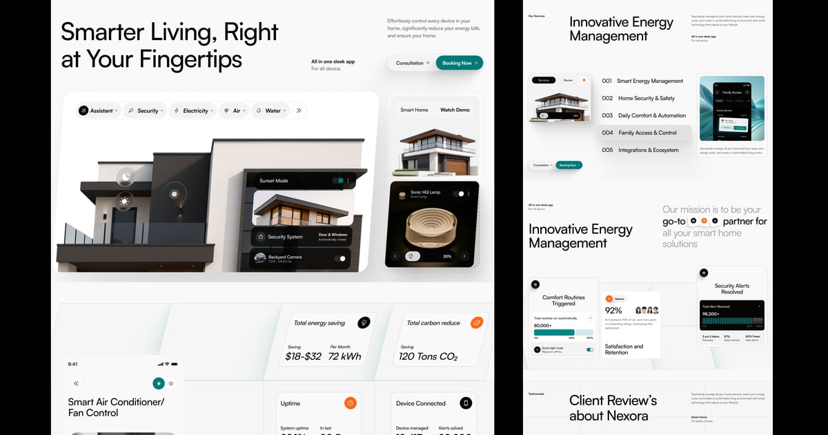 Nexora – 智能家居技术公司