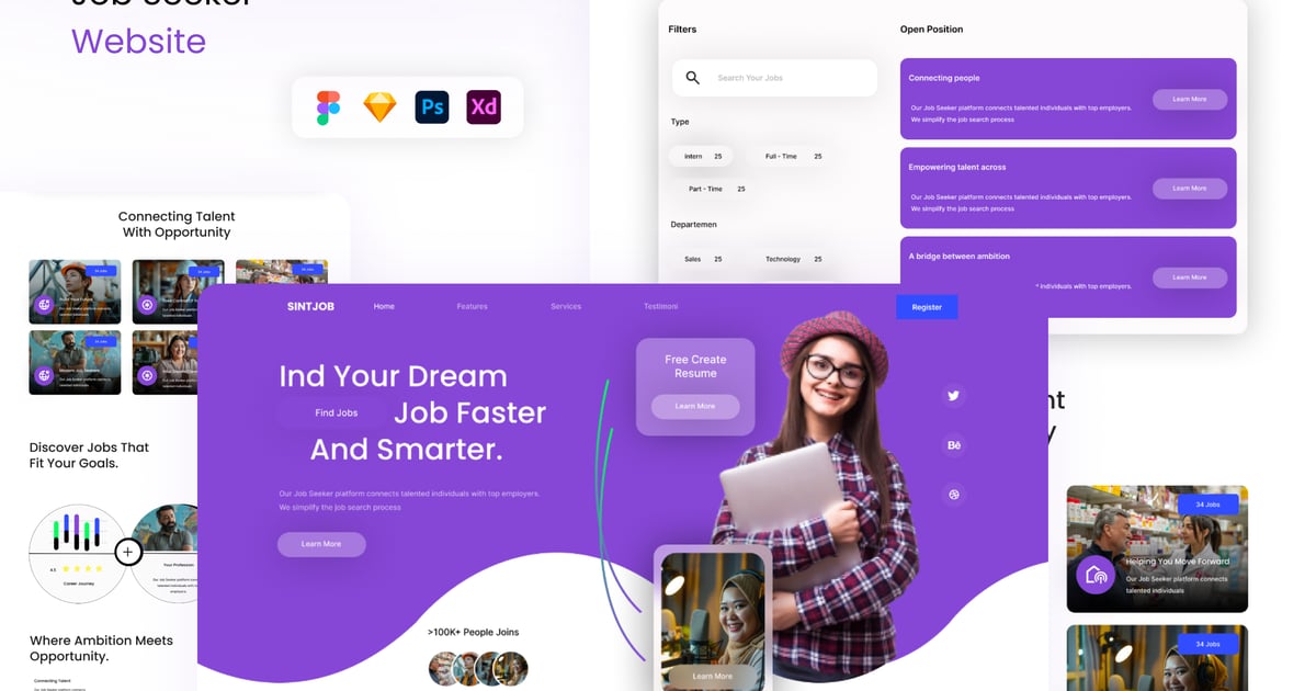 SintJob – 求职者网站