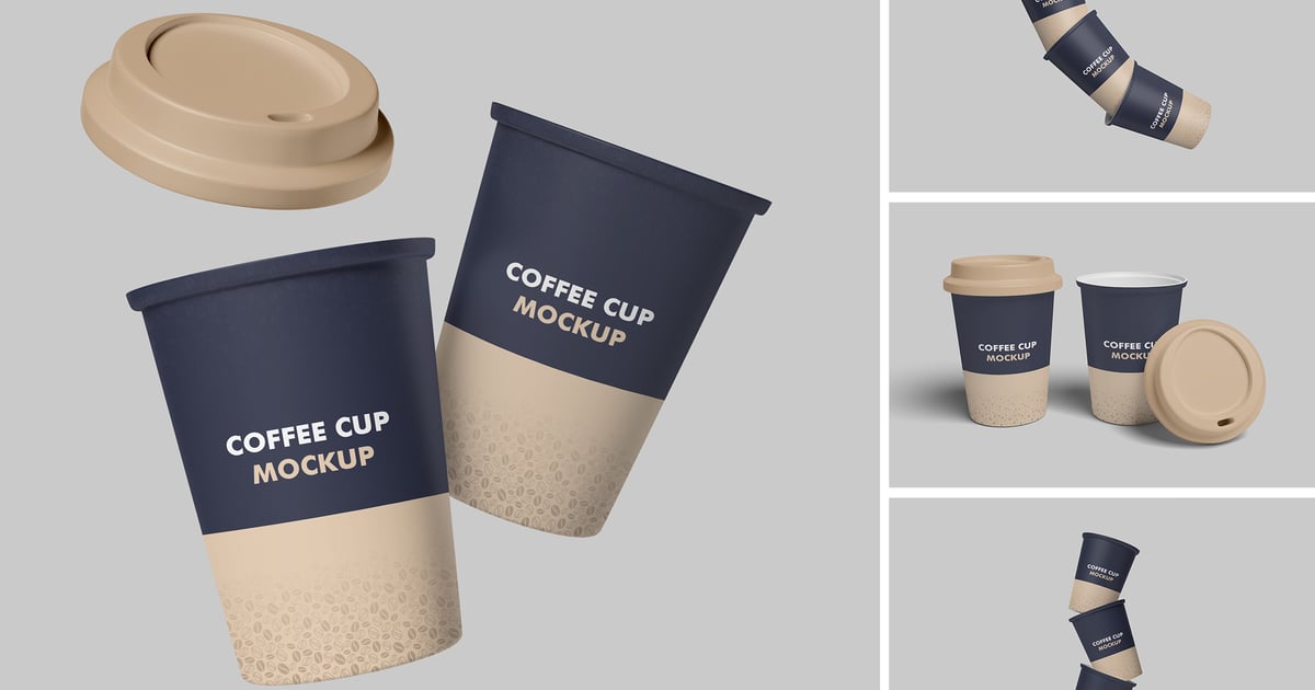 高品质饮品咖啡杯品牌宣传样机