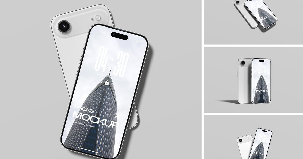 iPhone 17 Air 模型