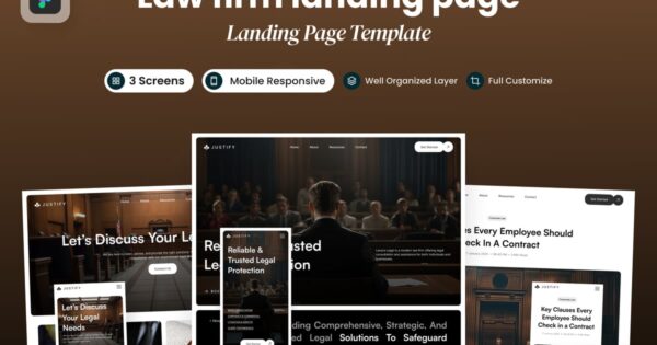 Justify – 律师事务所首页