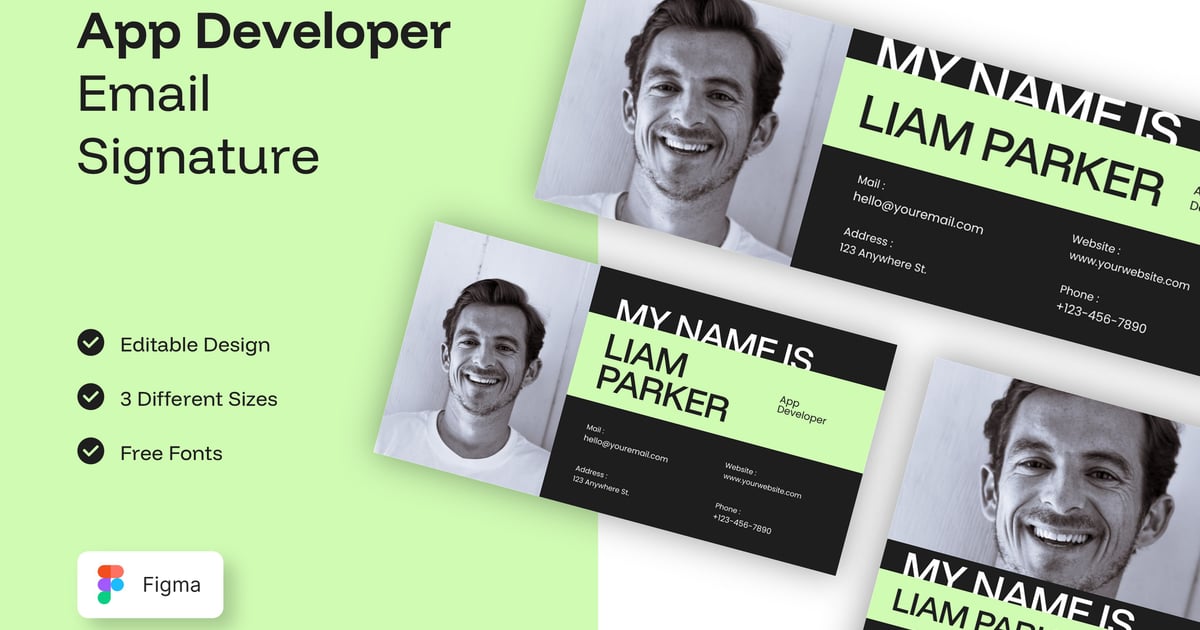 应用开发者电子邮件签名