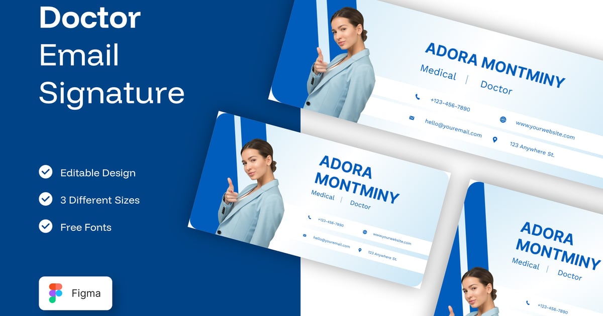 医生电子邮件签名