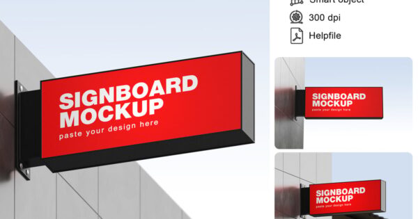 高质量招牌模型