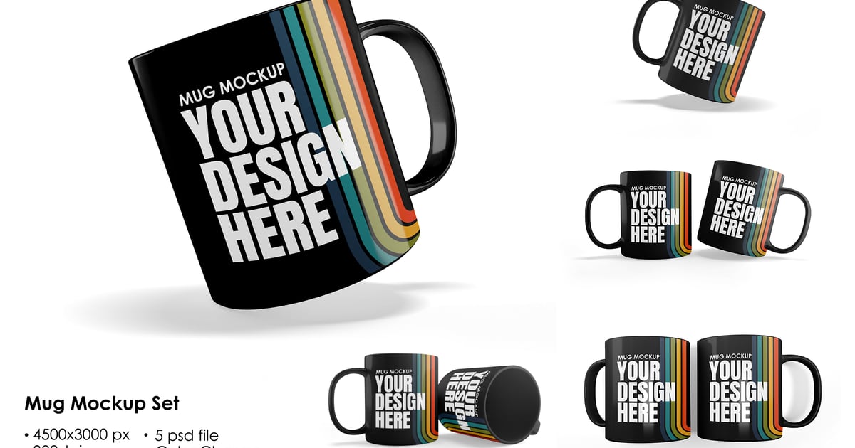 逼真马克杯模型 #03