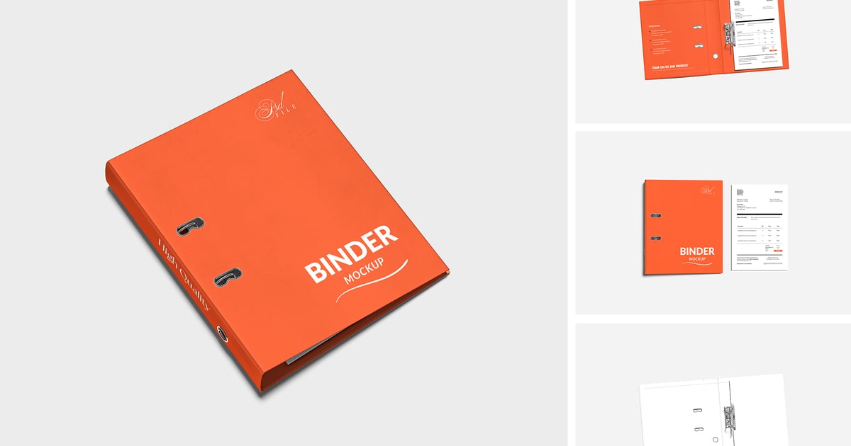 高质量活页夹模型