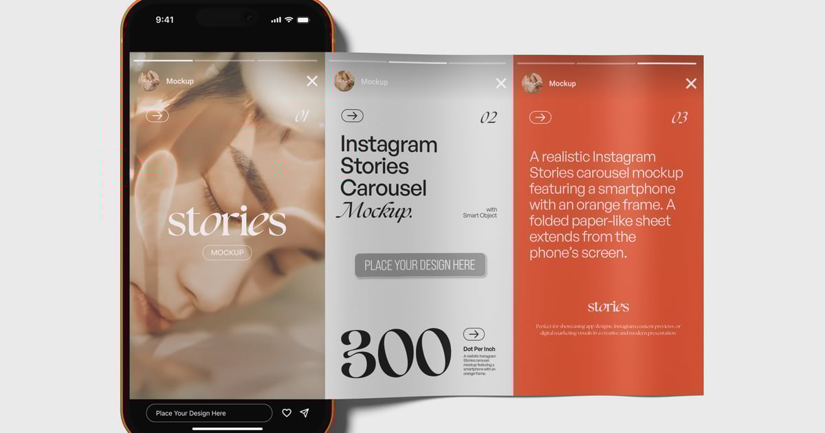 高质量的 Instagram 快拍模型