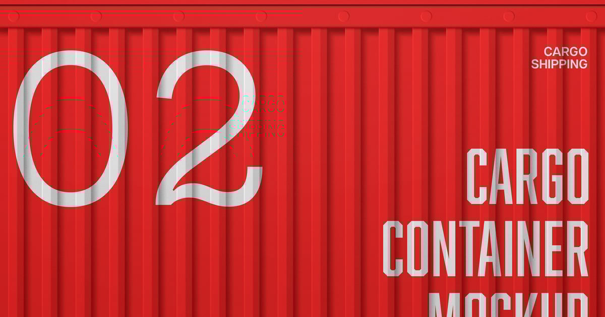 货运集装箱模型