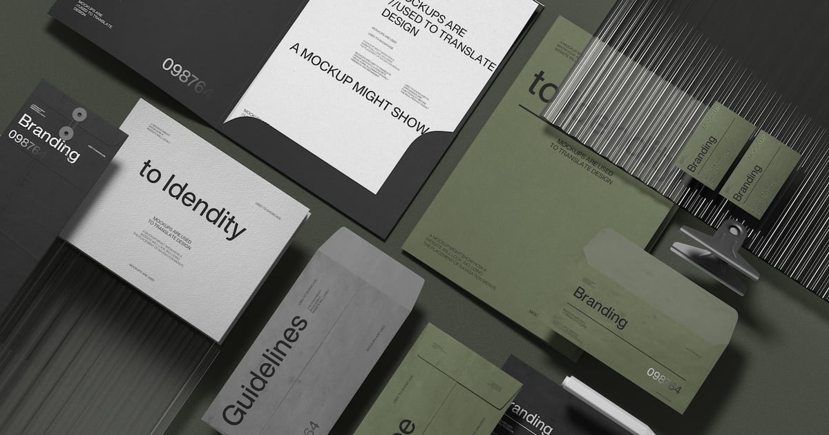 文具品牌识别模型套装